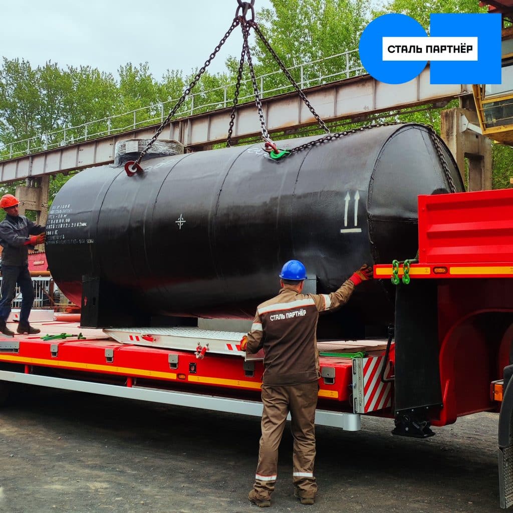 Отгрузили стальной резервуар для технической воды (РГСП-10) - Сталь Партнёр