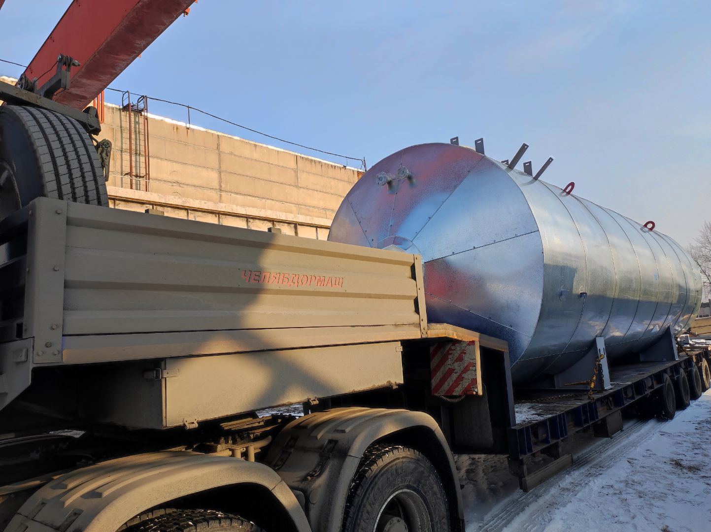 РГСН-50 — горизонтальный резервуар, изготовление в Красноярске